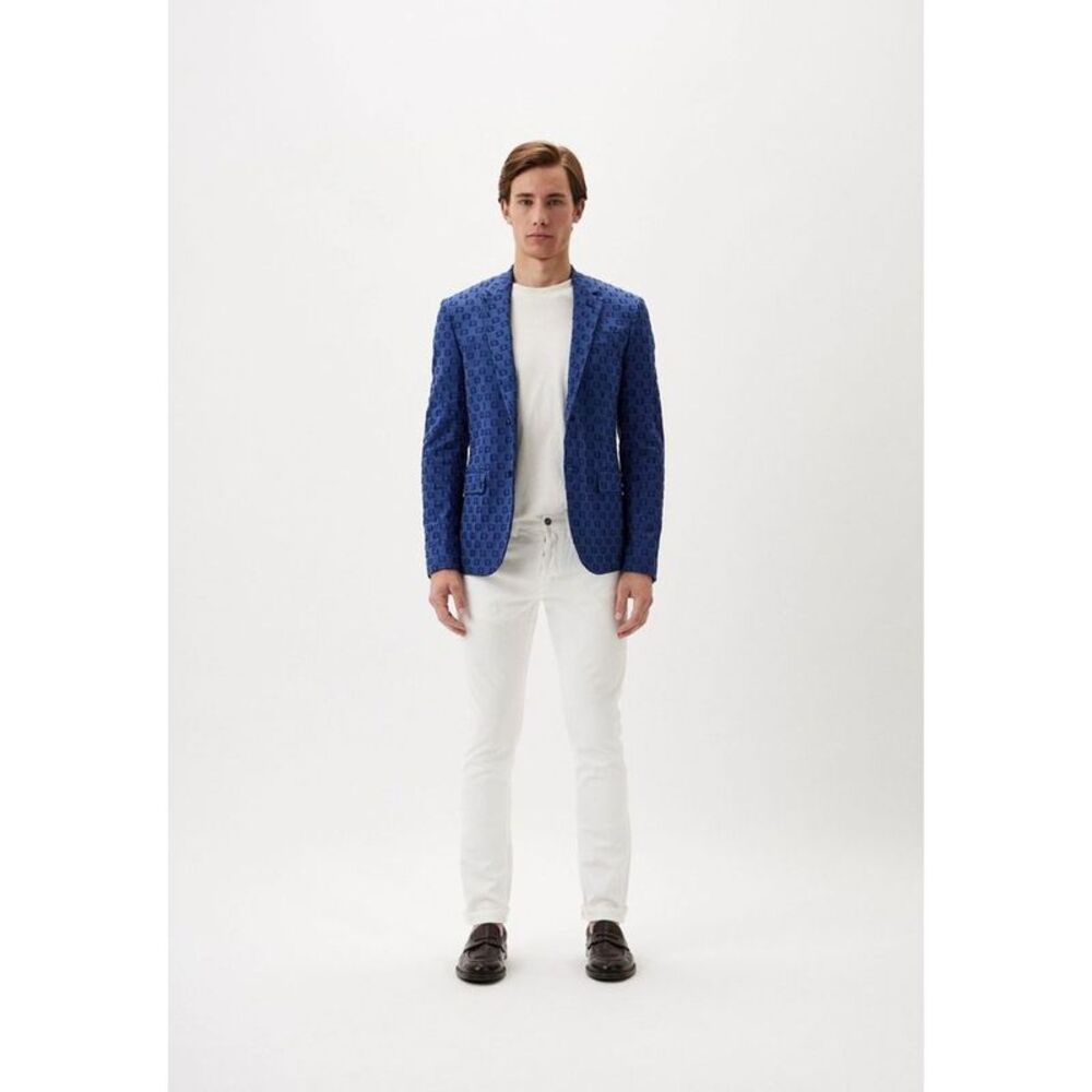 Bikkembergs White Cotton Men's Blazer